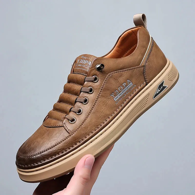 Lightweight Genuine Leather Classic Men Shoes