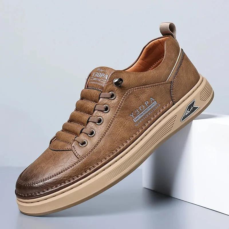 Lightweight Genuine Leather Classic Men Shoes