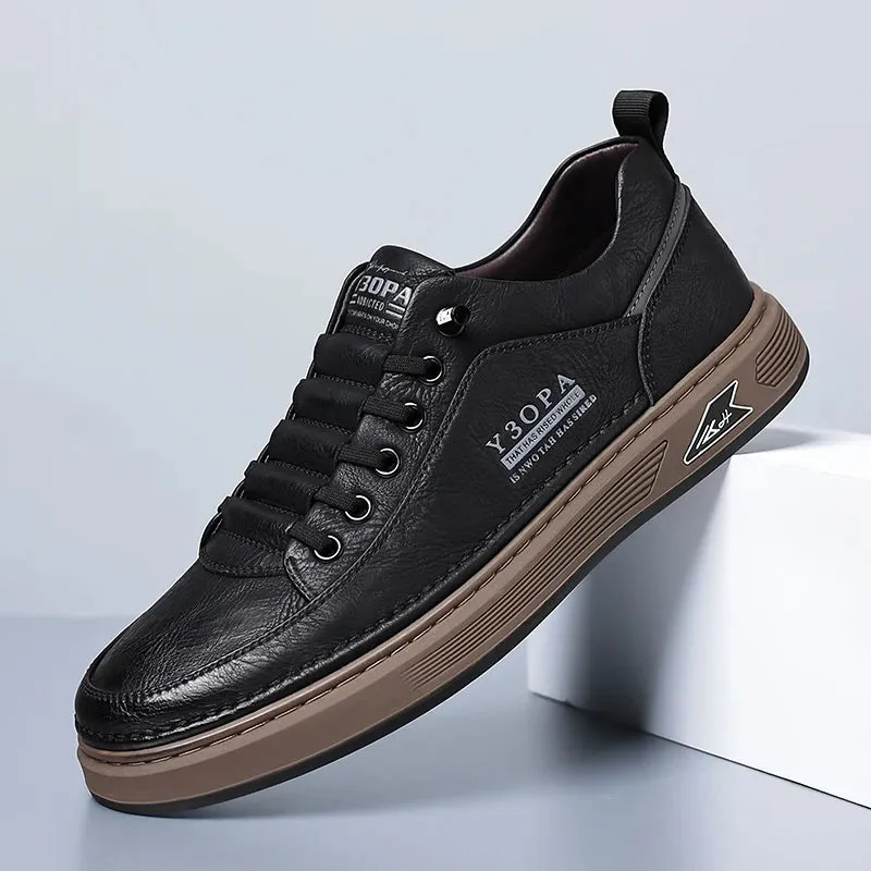 Lightweight Genuine Leather Classic Men Shoes