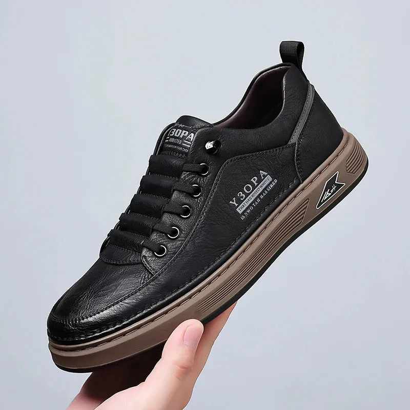 Lightweight Genuine Leather Classic Men Shoes