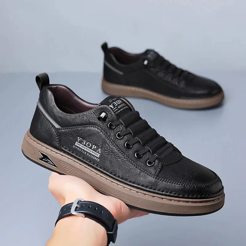 Lightweight Genuine Leather Classic Men Shoes