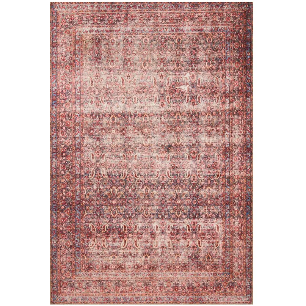 Loren Eggplant/Crimson Rug