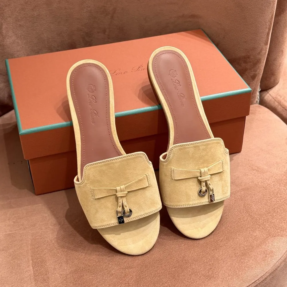 Loro Piana Summer Charms Ser Women Sandals - Cotton Sponge Cake (20CR)