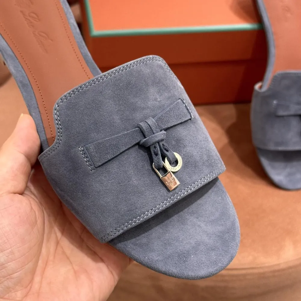 Loro Piana Summer Charms Ser Women Sandals - Jeans