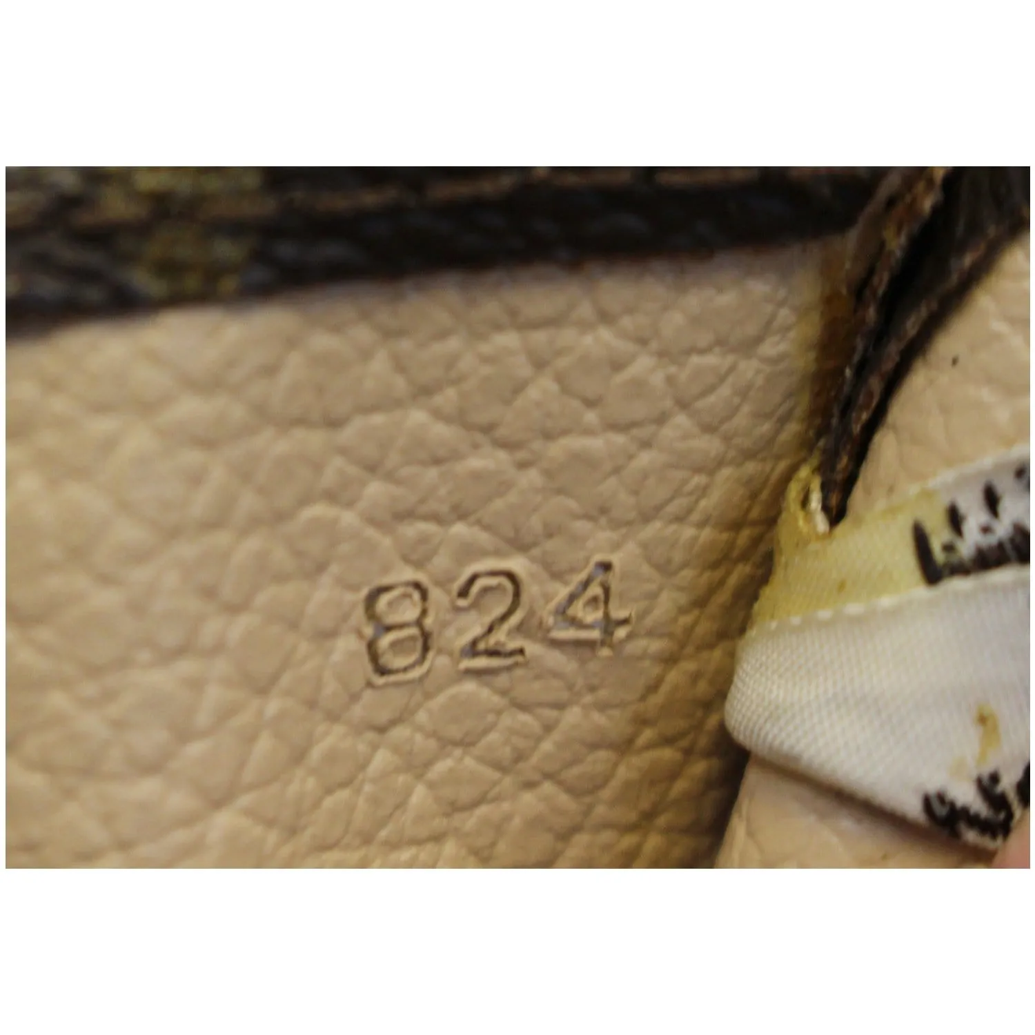 LOUIS VUITTON Toiletry Pouch Monogram Canvas Vintage Brown