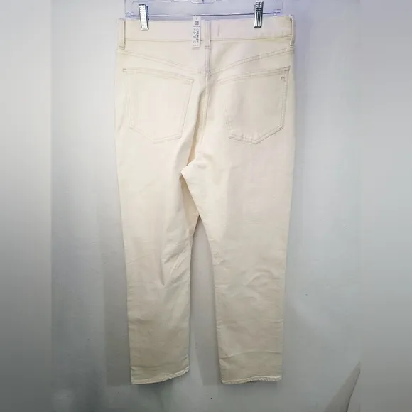 Madewell 90's Straight High-Rise Fitted Hip Straight Leg Full Length Size 29