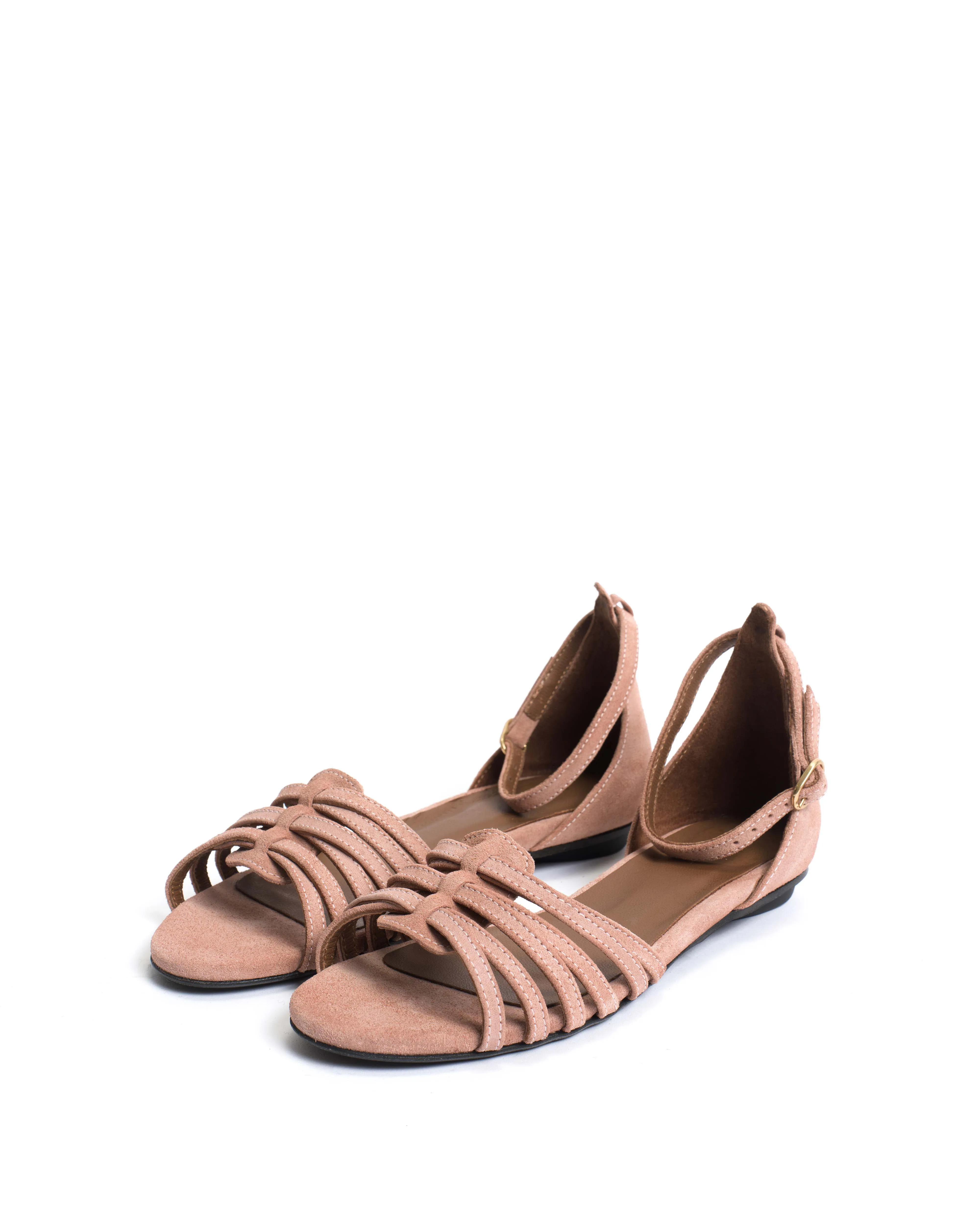 Mareike 10 Calf suede Burned rose
