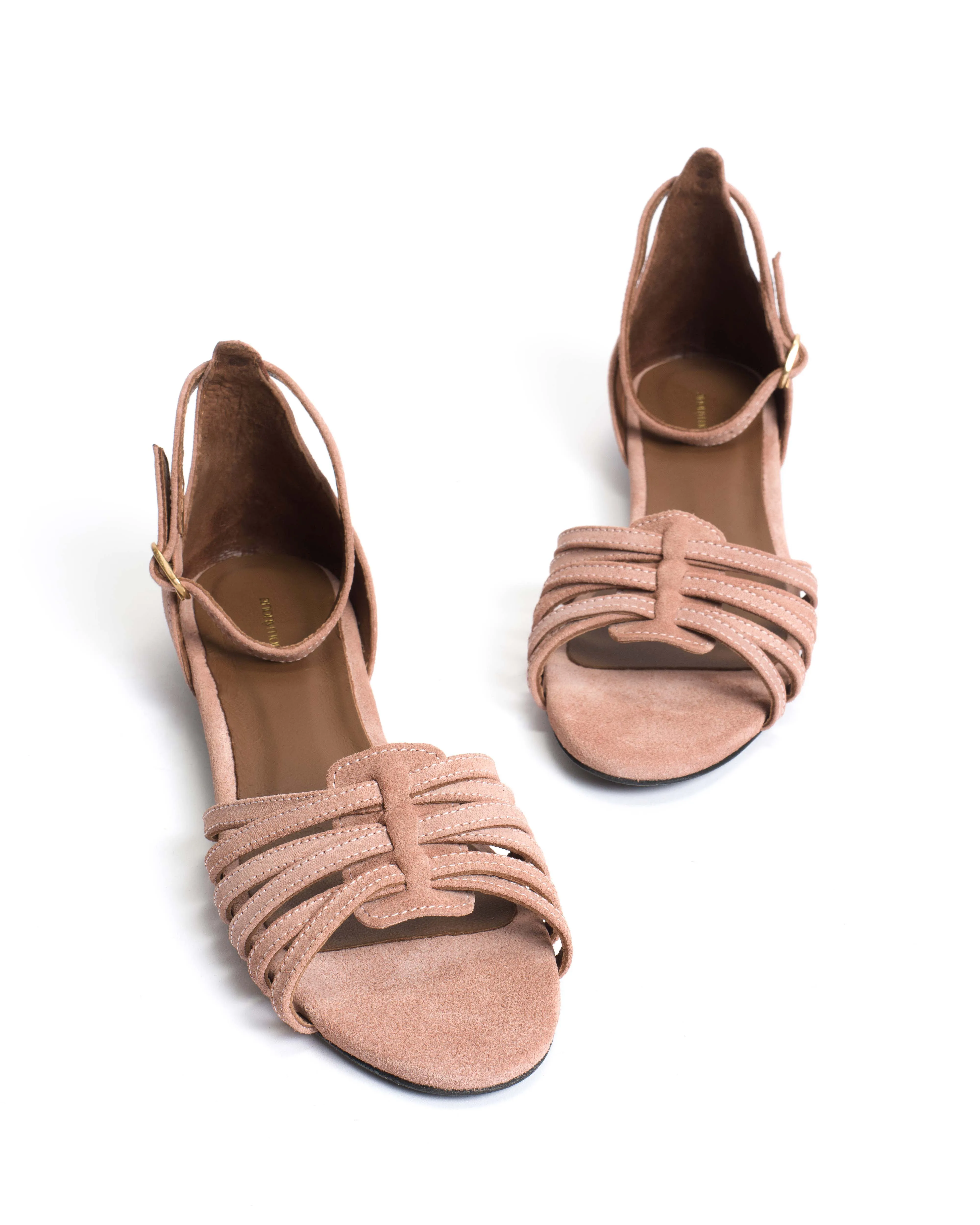Mareike 10 Calf suede Burned rose