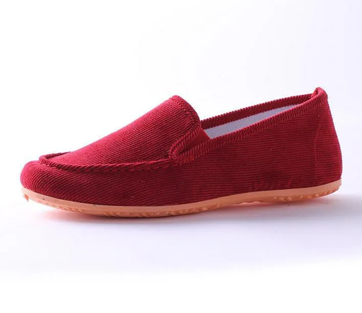 Men and women casual flat heels sandals canvas lovers outdoor leisure shoes student flat shoes canvas shoes 9 color