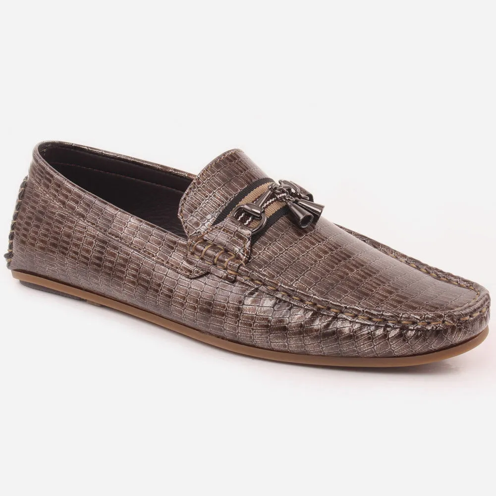 Men "PAULUS" Two Tone Casual Moccasins