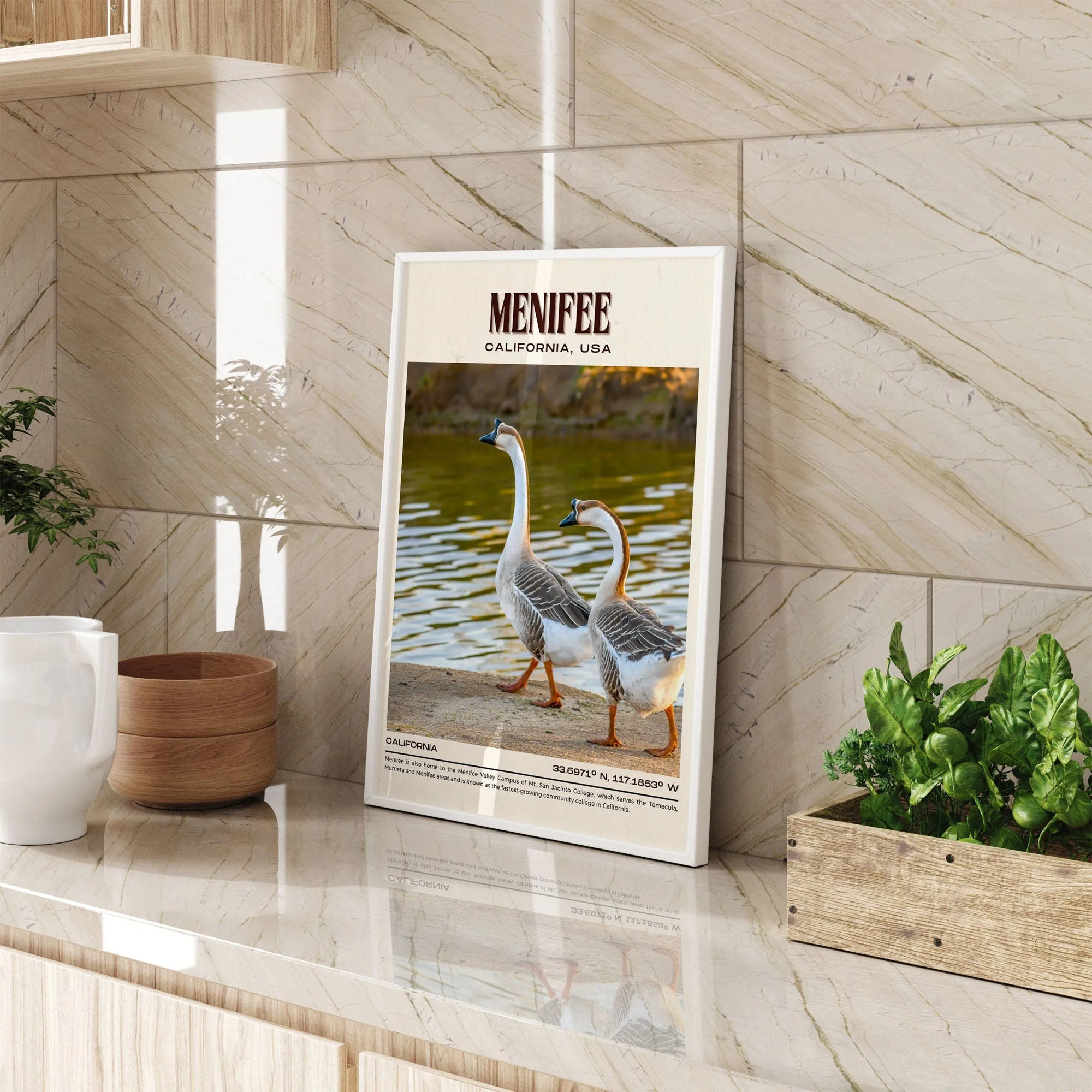 Menifee Vintage Wall Art, California, USA