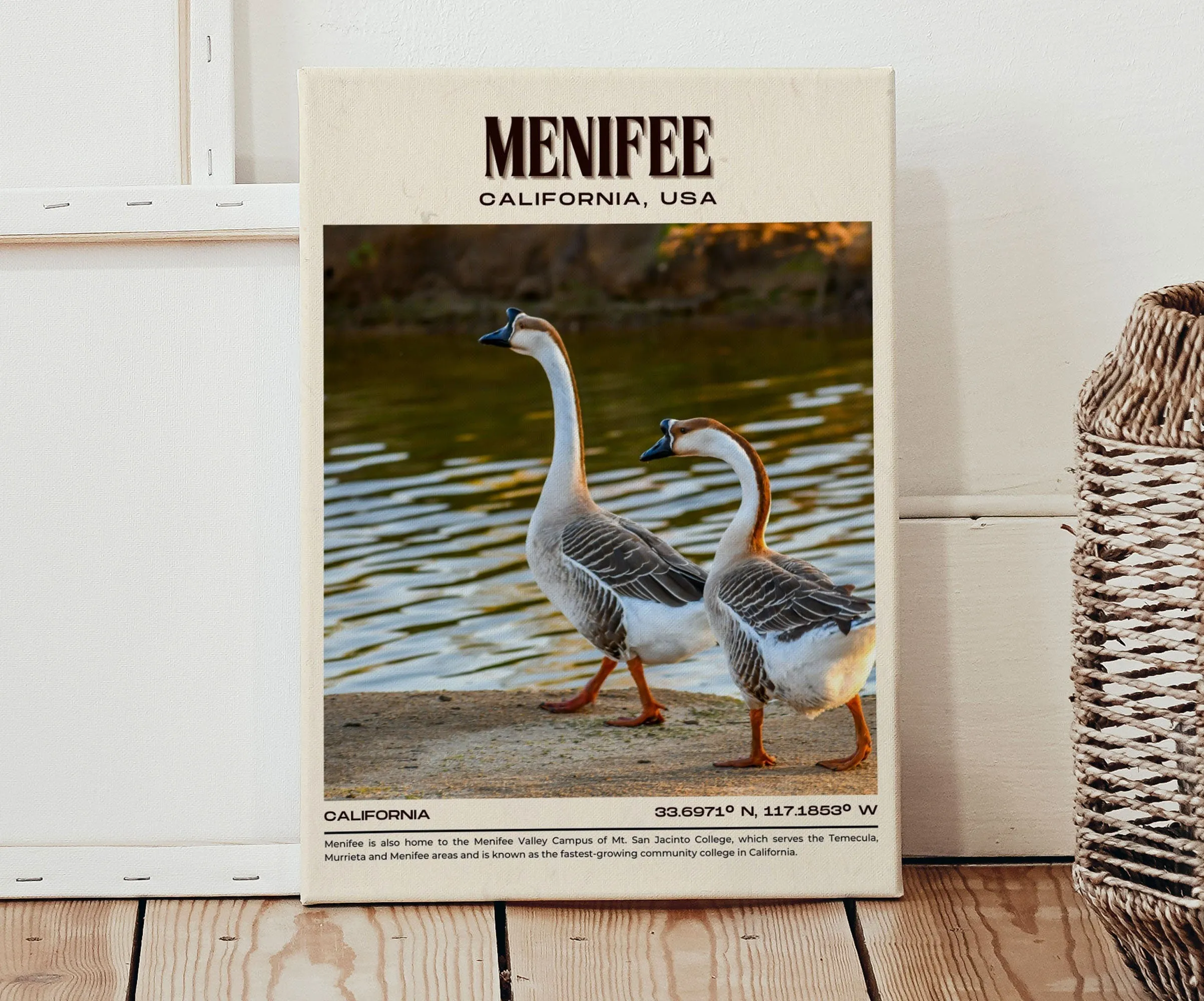 Menifee Vintage Wall Art, California, USA