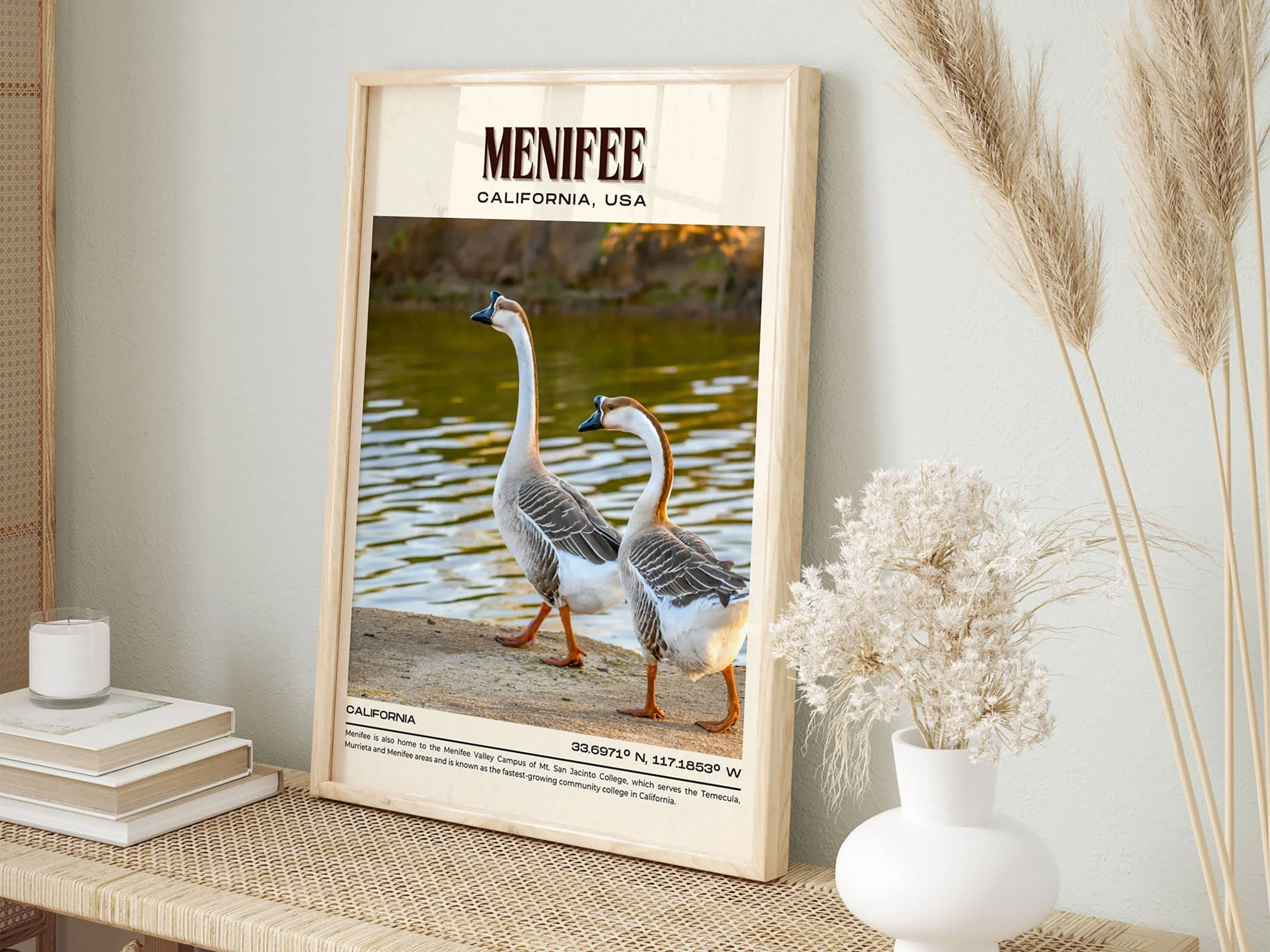 Menifee Vintage Wall Art, California, USA