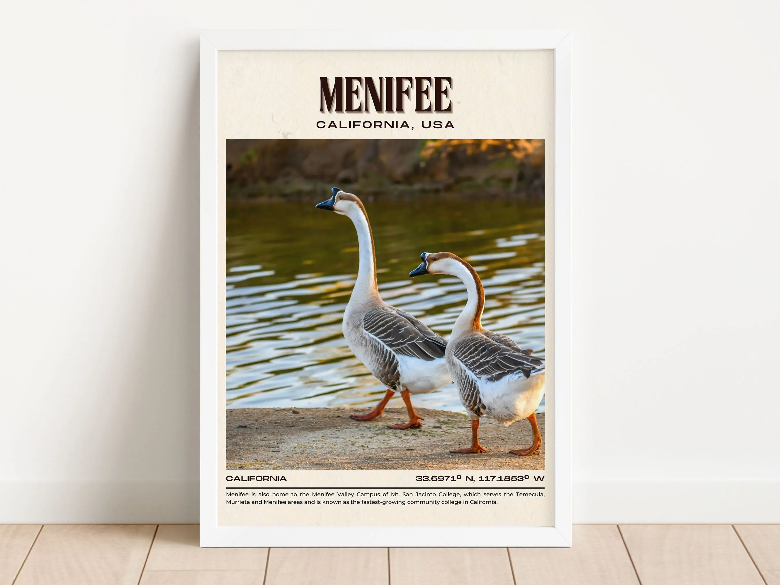 Menifee Vintage Wall Art, California, USA