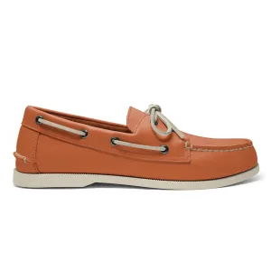 Men’s 2 Eyelet LE Boat Shoe: Coral