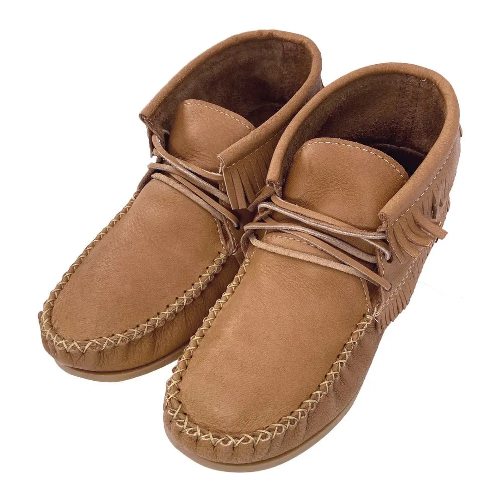 Men's Apache Leather Moccasin Boots