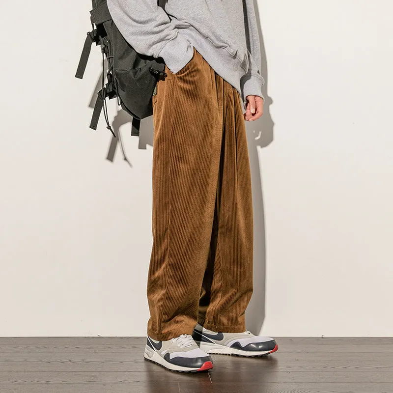 Men's Casual Corduroy Trousers