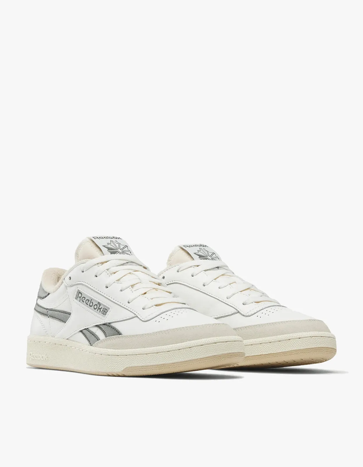 Mens Club C Revenge Vintage - Chalk/Breakaway Green/Tan
