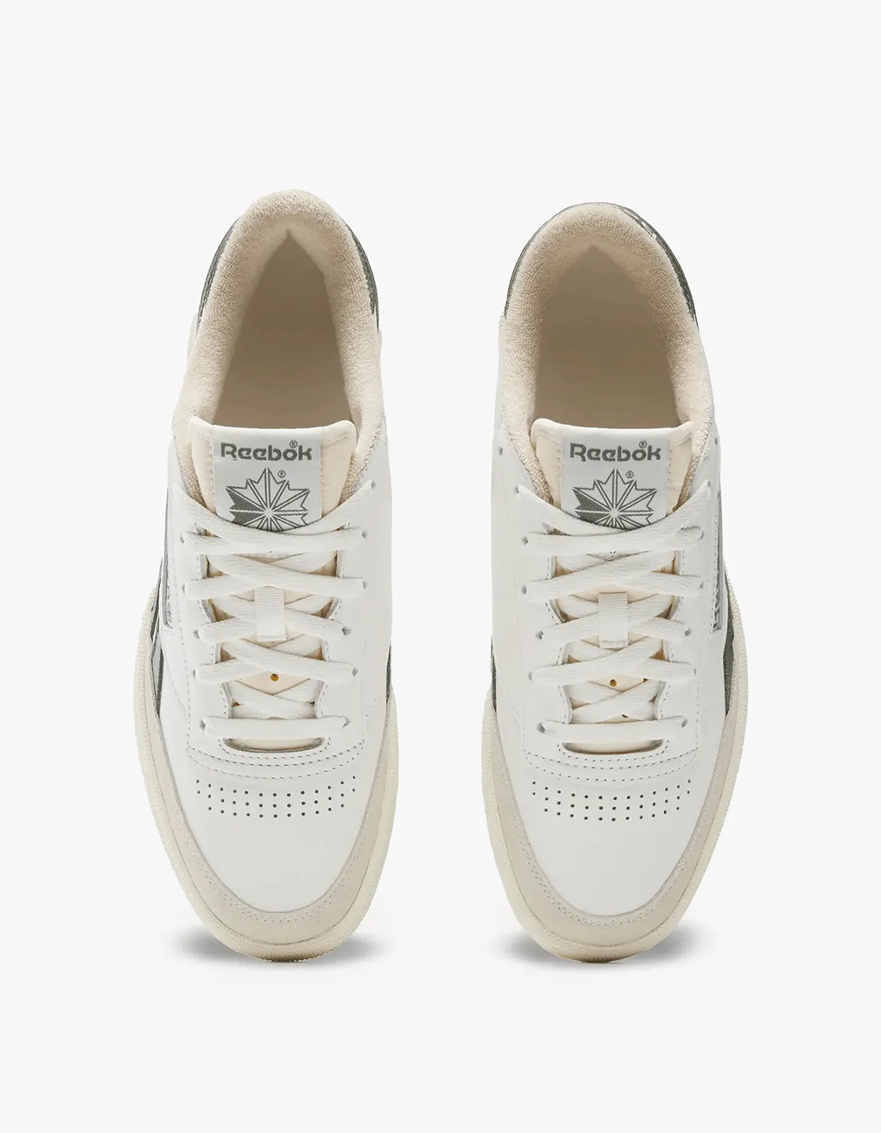 Mens Club C Revenge Vintage - Chalk/Breakaway Green/Tan