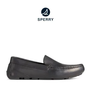 Men's Davenport Venetian Casual Driving Shoes - Black (24F004010)
