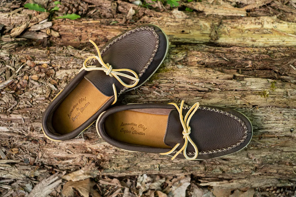 Men's Earthing Moose Hide Leather Memory Foam Moccasin Shoes