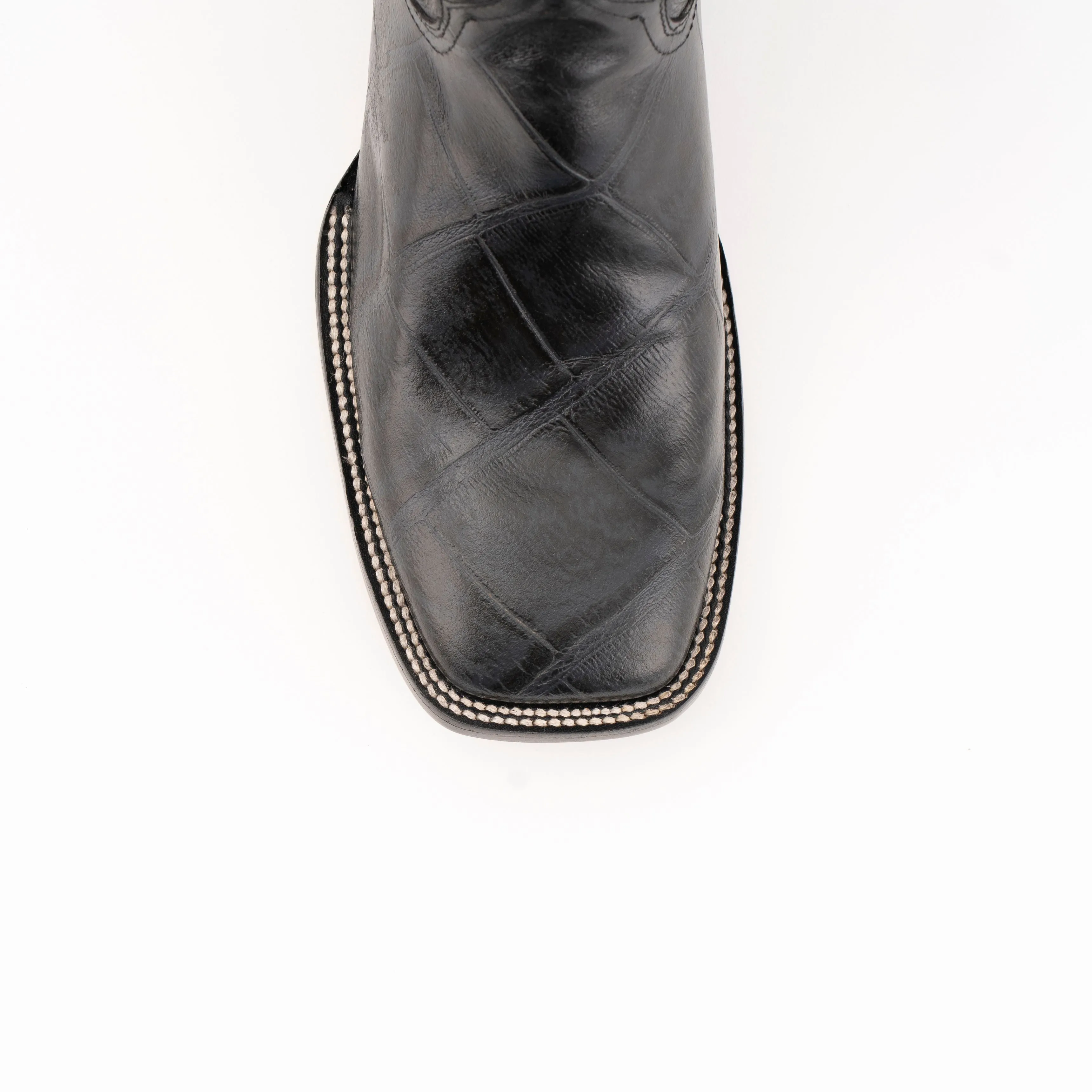 Men's Ferrini Jesse Alligator Print Boots Handcrafted Black