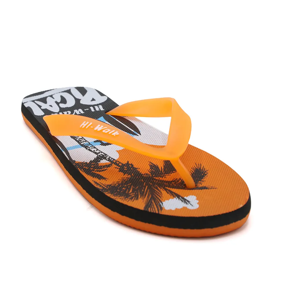 Men's Flip Flop Slipper - Orange