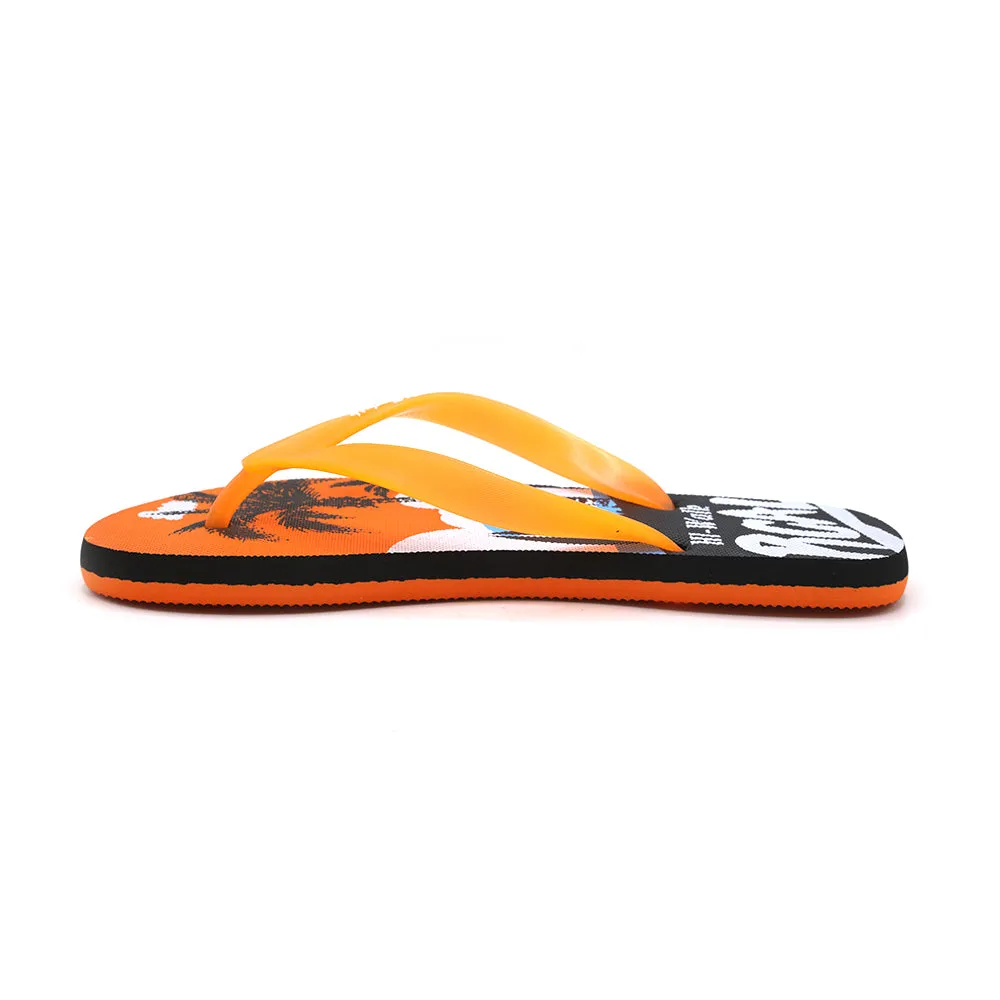 Men's Flip Flop Slipper - Orange
