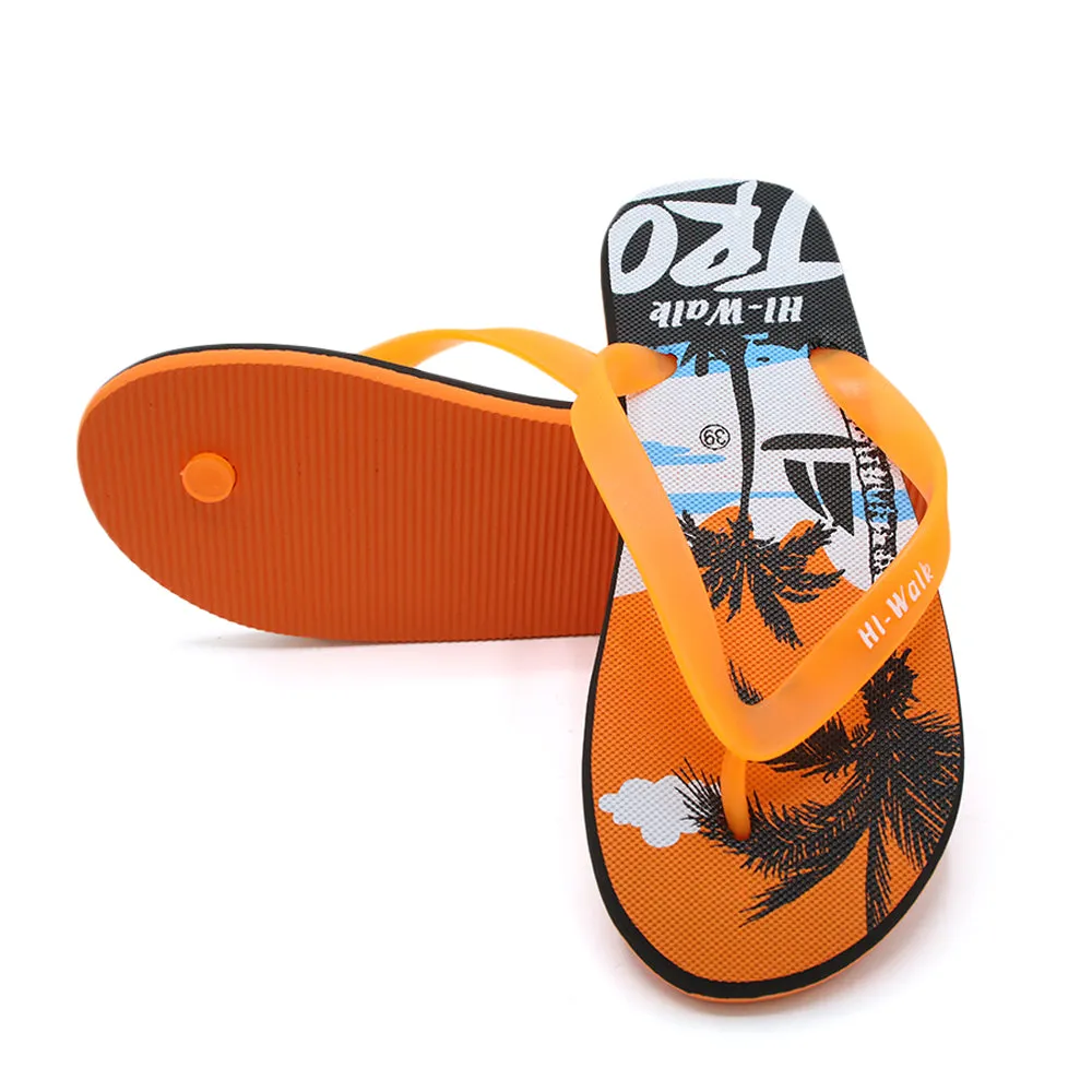 Men's Flip Flop Slipper - Orange