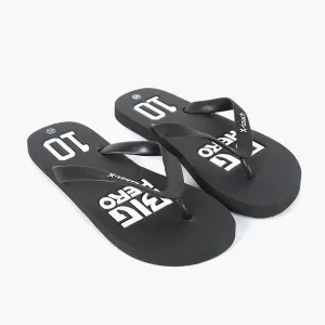 Men's Flip Flop Slippers - Black