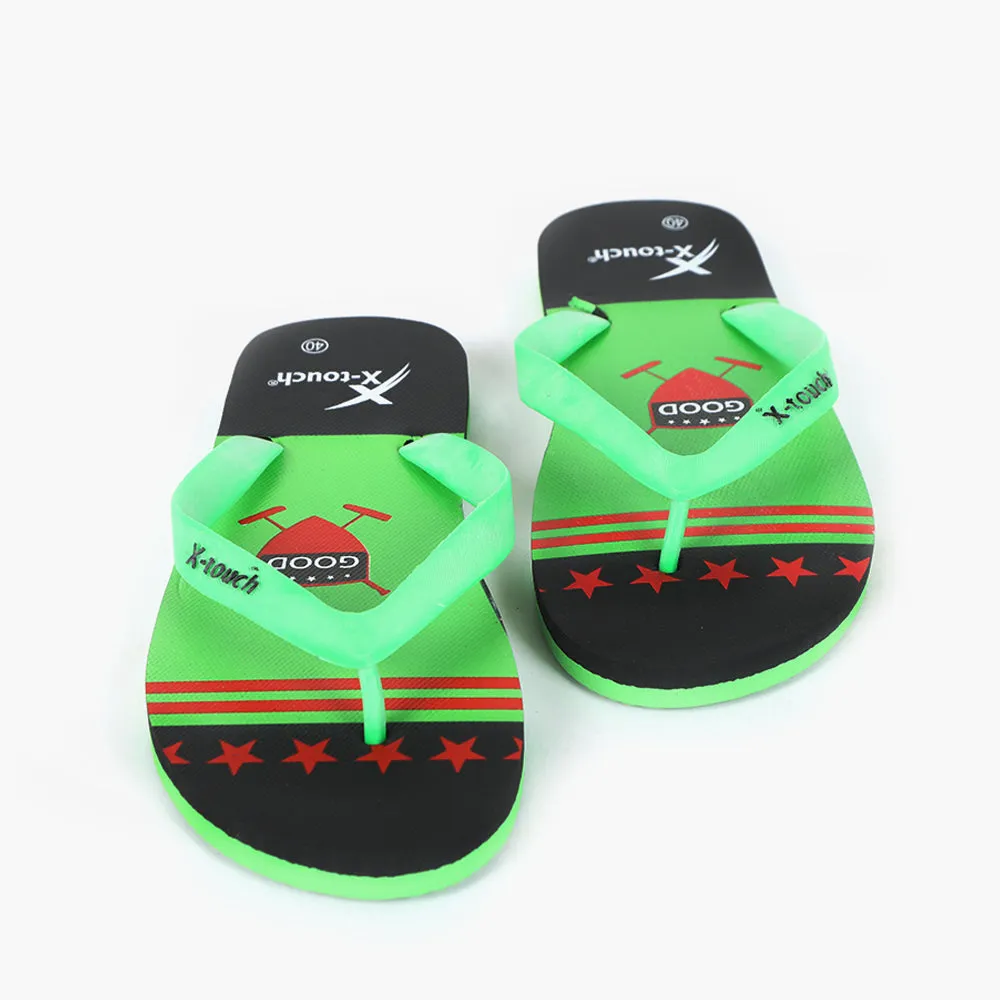 Men's Flip Flop Slippers - Green