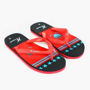 Men's Flip Flop Slippers - Red