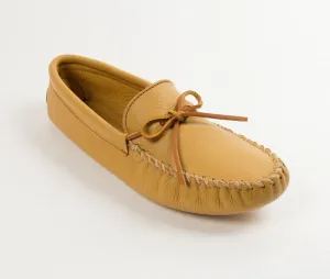 Men's Minnetonka Double Deerskin Softsole Moccasin #816