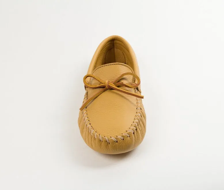Men's Minnetonka Double Deerskin Softsole Moccasin #816