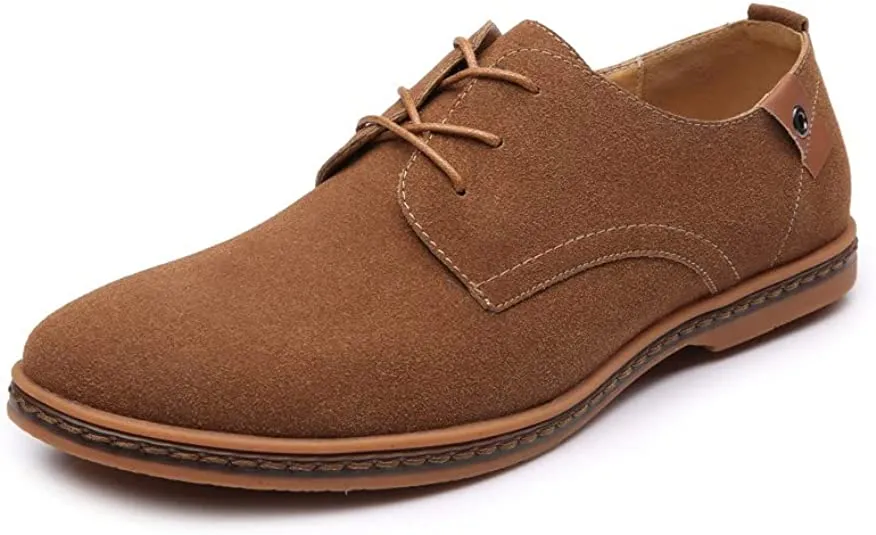 Men's Suede Derby Casual Lightweight