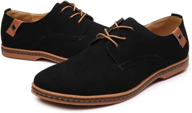 Men's Suede Derby Casual Lightweight