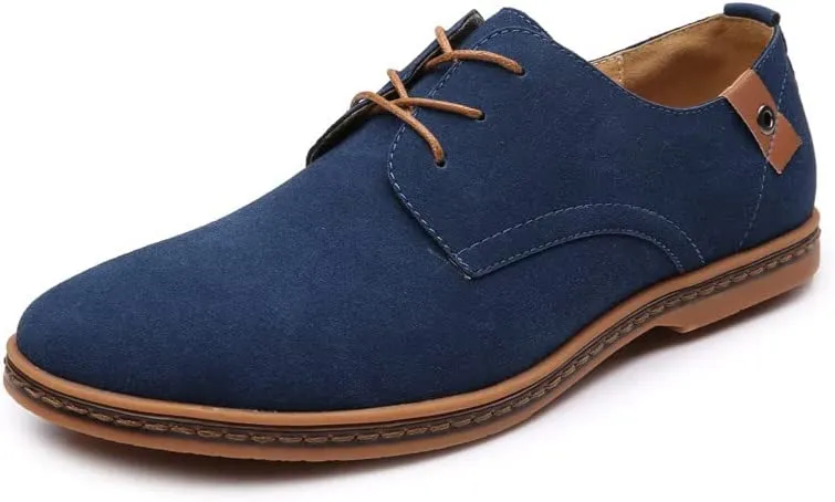 Men's Suede Derby Casual Lightweight