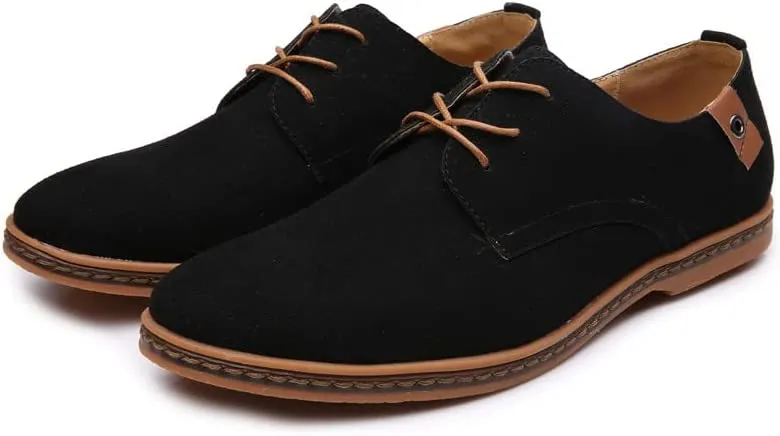 Men's Suede Derby Casual Lightweight