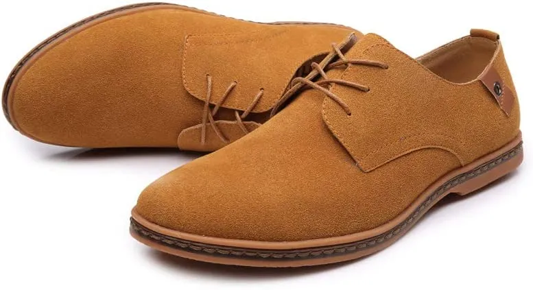 Men's Suede Derby Casual Lightweight