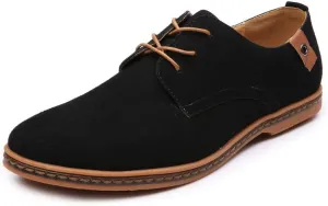 Men's Suede Derby Casual Lightweight