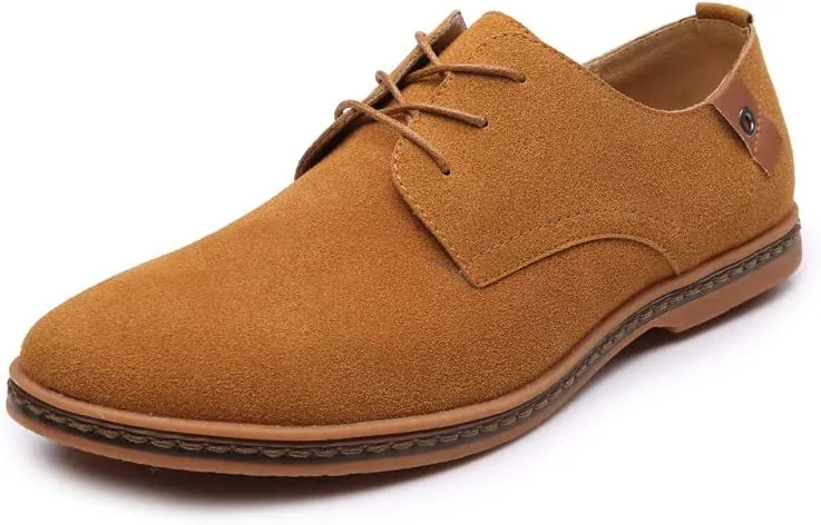 Men's Suede Derby Casual Lightweight