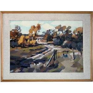 MICK SHIMONEK Oil on Canvas Painting, Posted