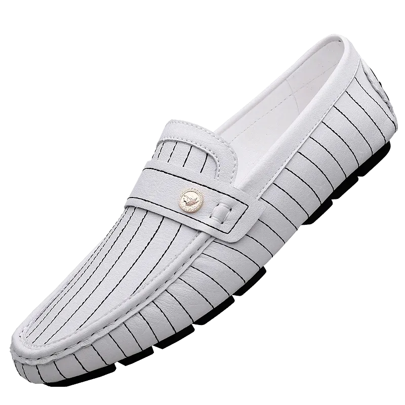 Milanese - Striped Drivers Loafer