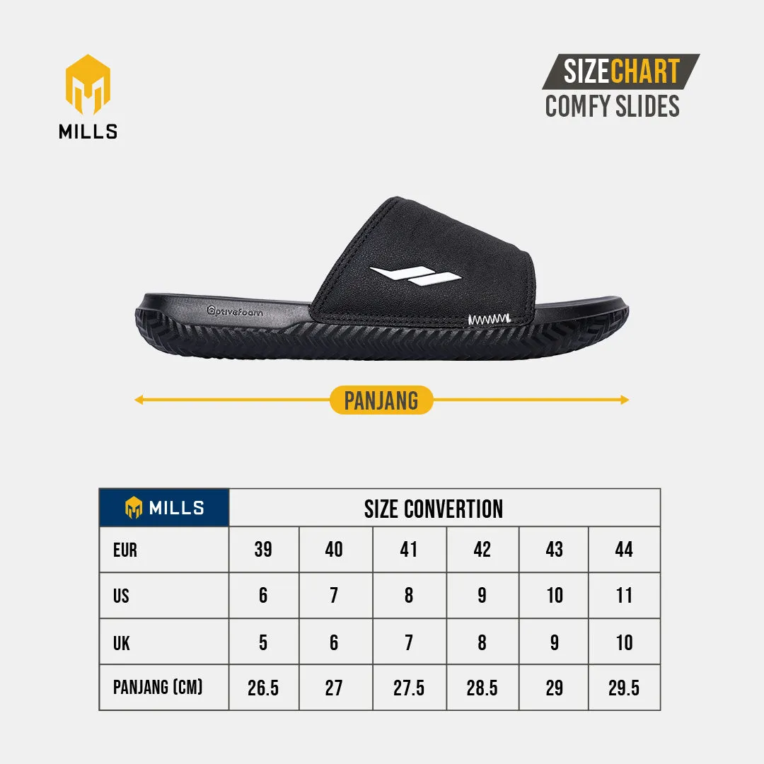MILLS SANDAL COMFY SLIDES NAVY/GREY 9901303