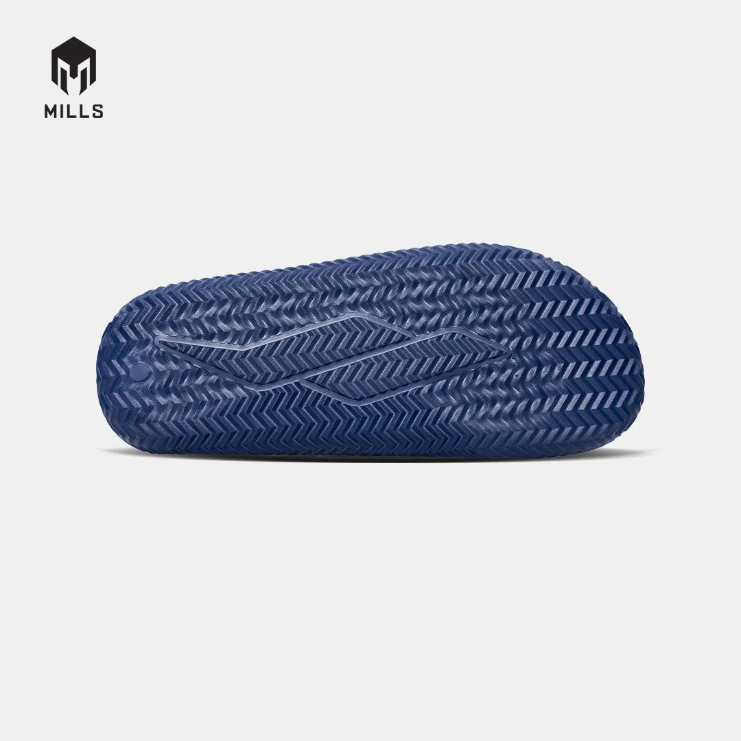 MILLS SANDAL COMFY SLIDES NAVY/GREY 9901303