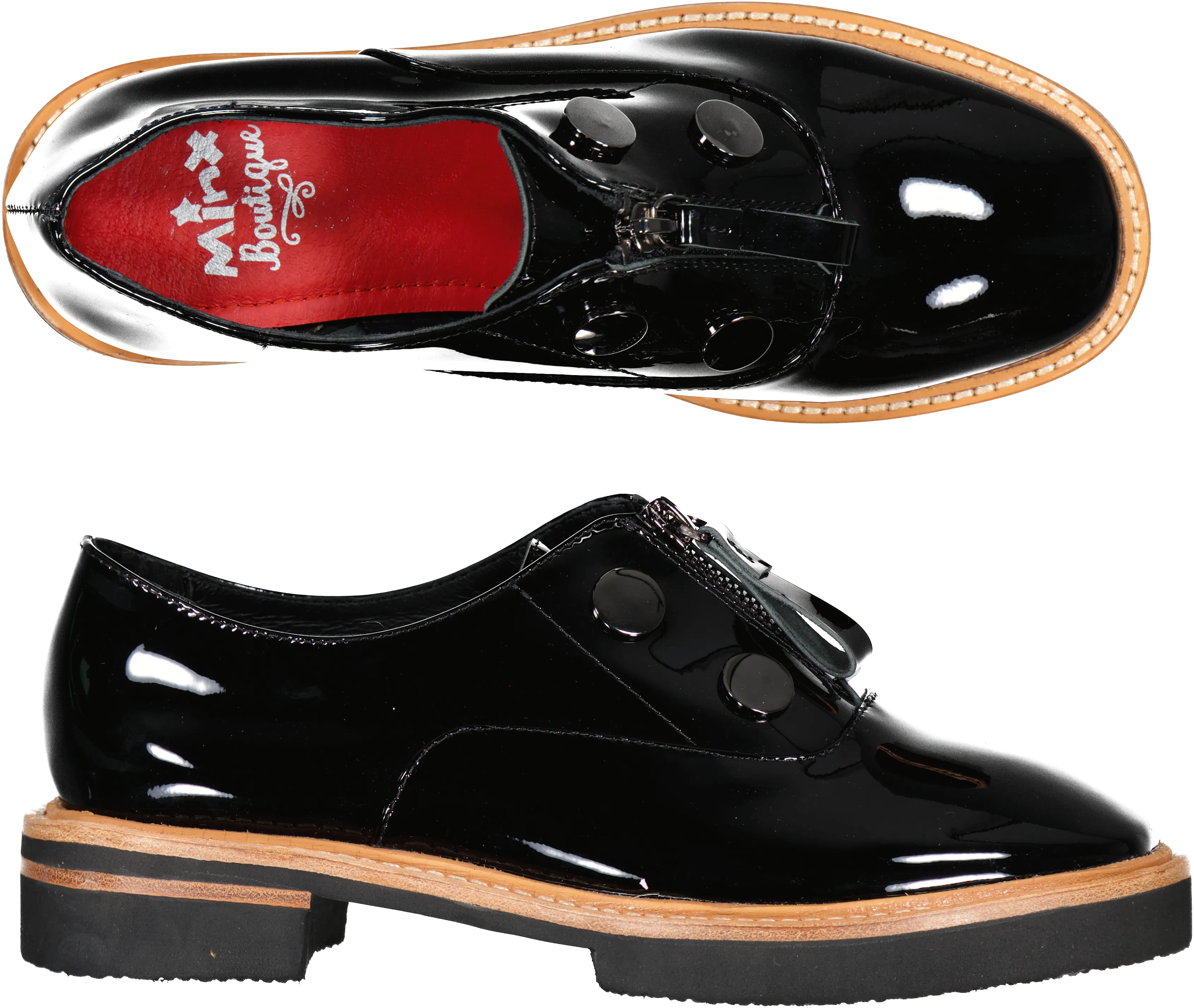 Minx Dominate Shoe- Black Patent