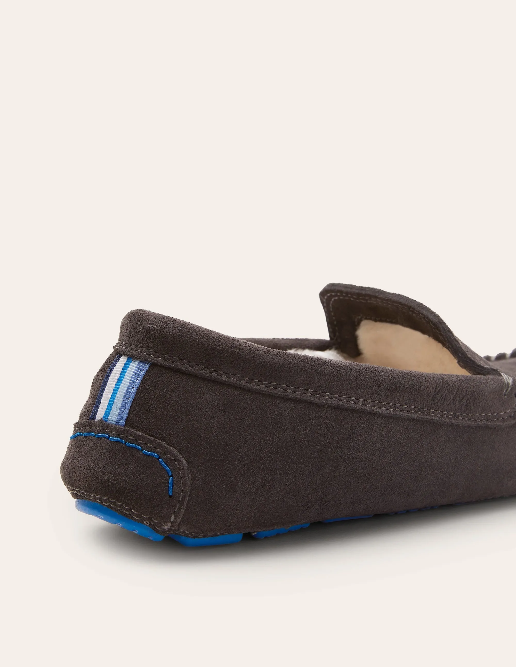 Moccasin Slippers-London Grey