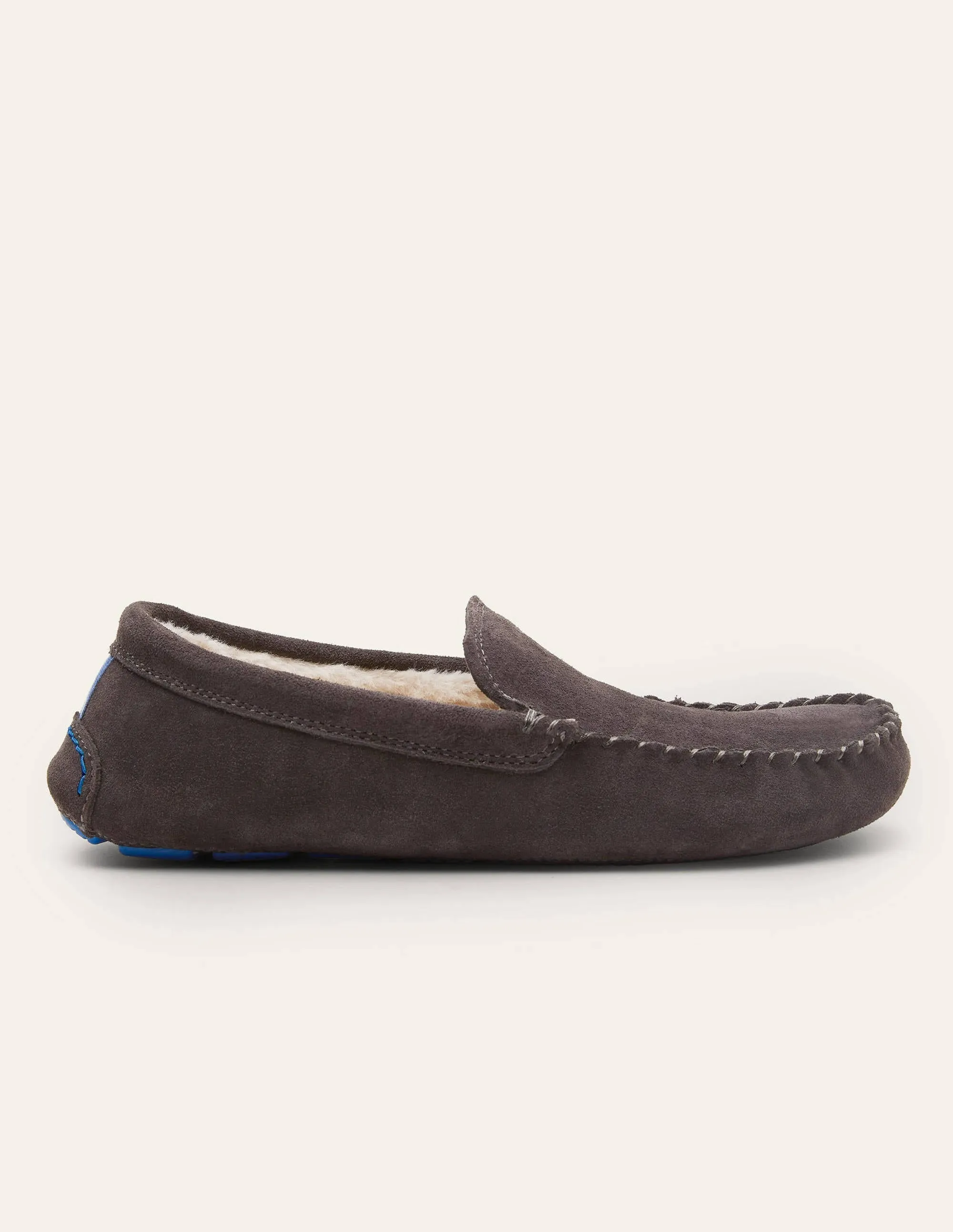 Moccasin Slippers-London Grey