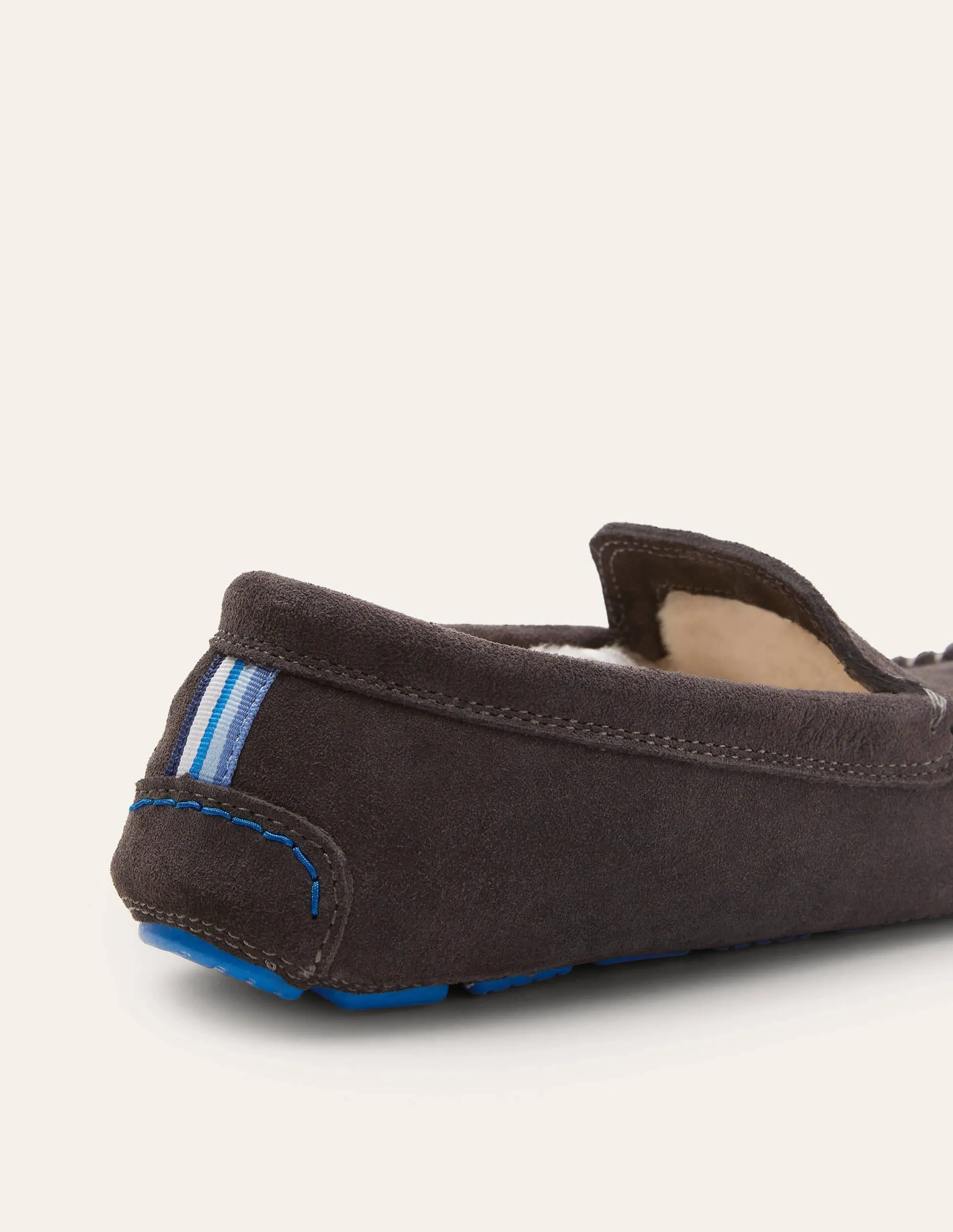 Moccasin Slippers-London Grey