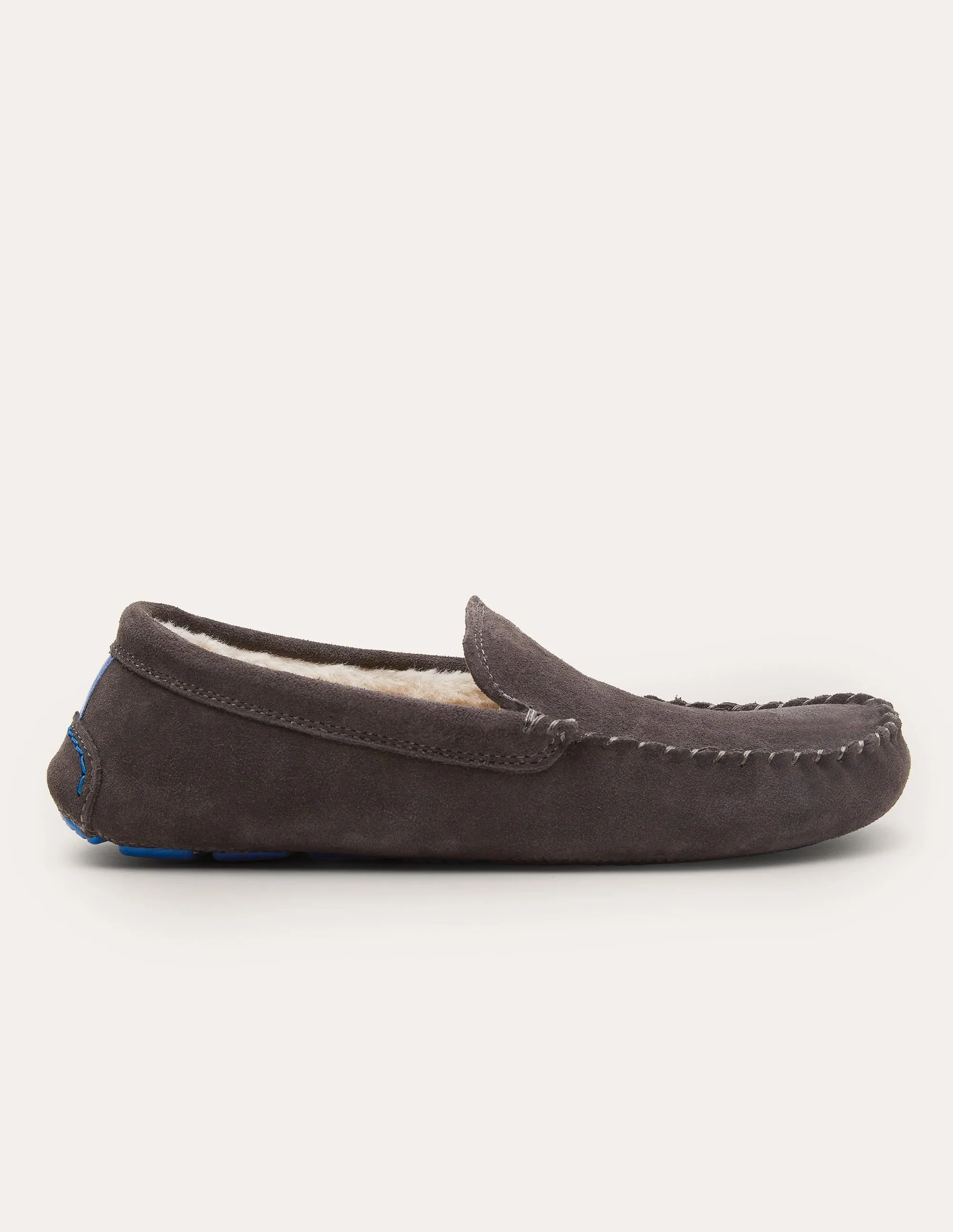 Moccasin Slippers-London Grey
